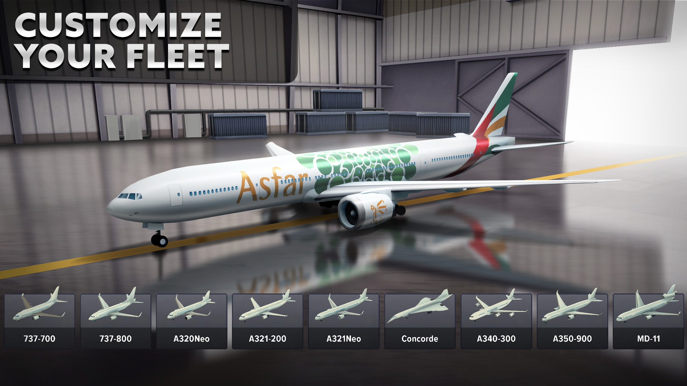 اسکرین شات 3 بازی Airport Simulator: Plane City