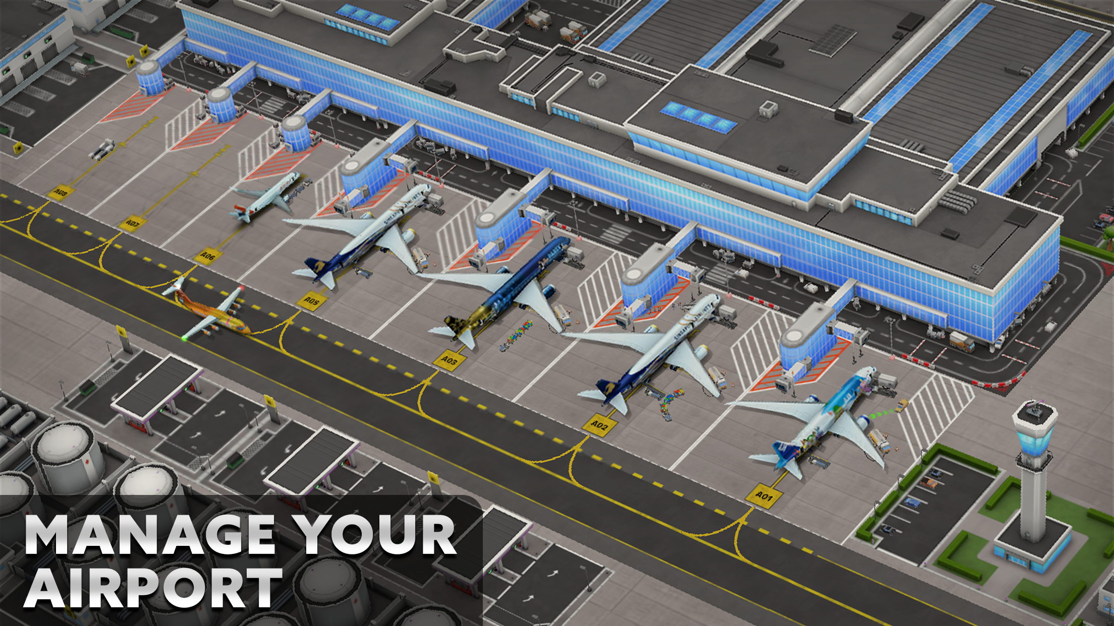 اسکرین شات 1 بازی Airport Simulator: Plane City