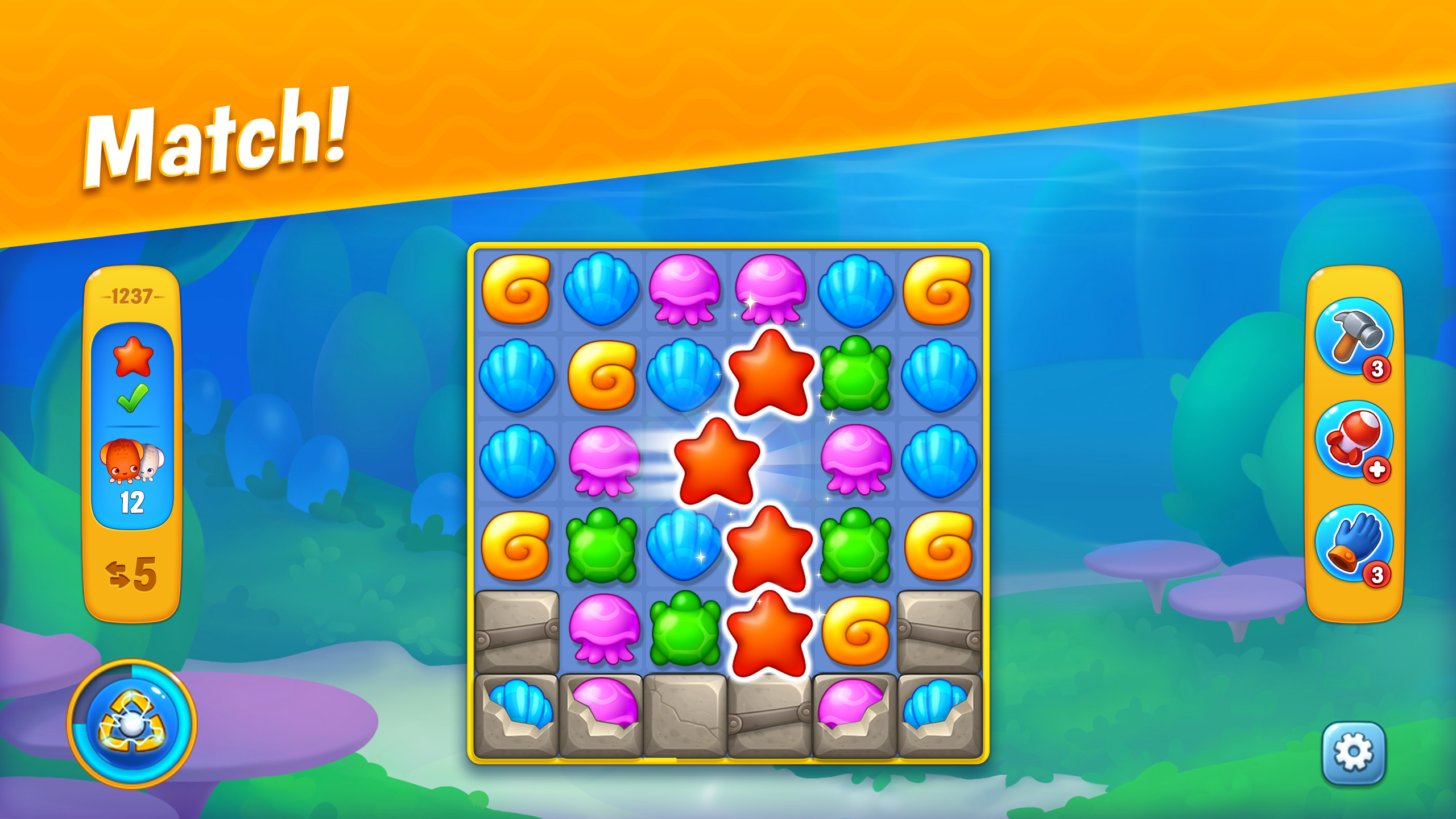 اسکرین شات 3 بازی Fishdom