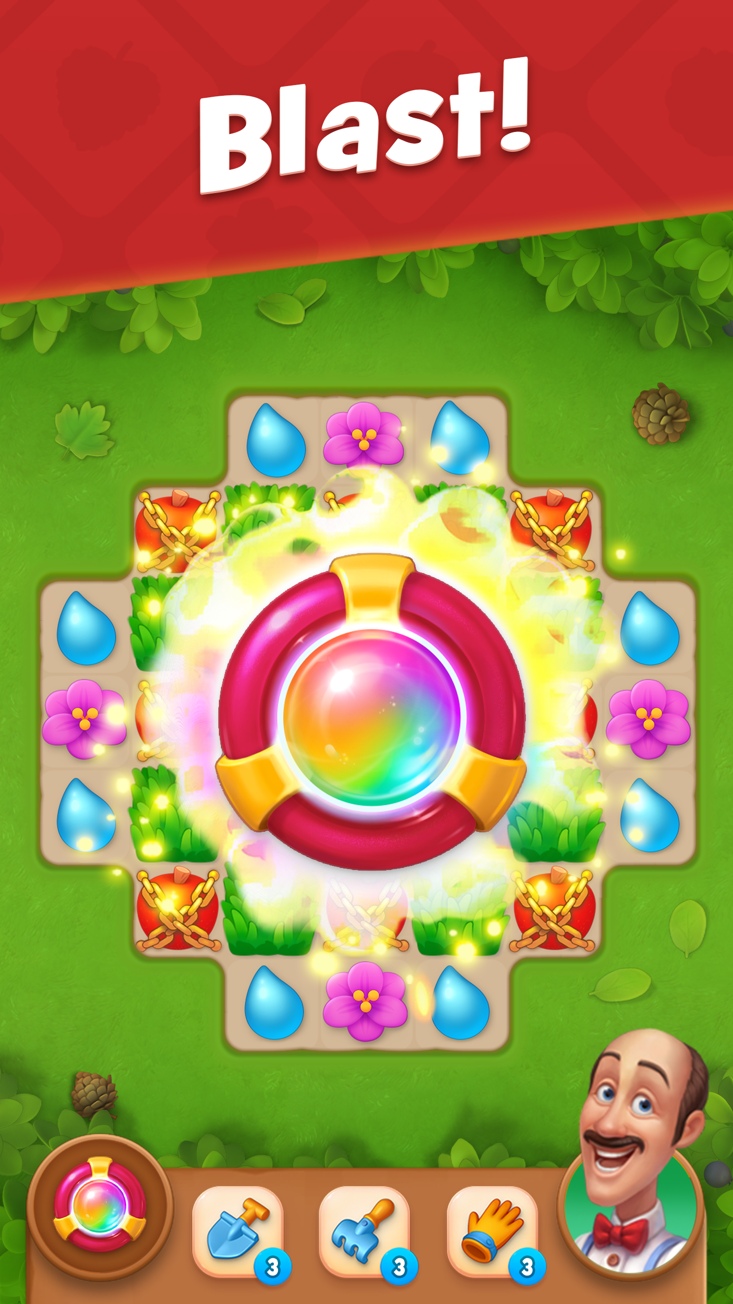 اسکرین شات 6 بازی Gardenscapes