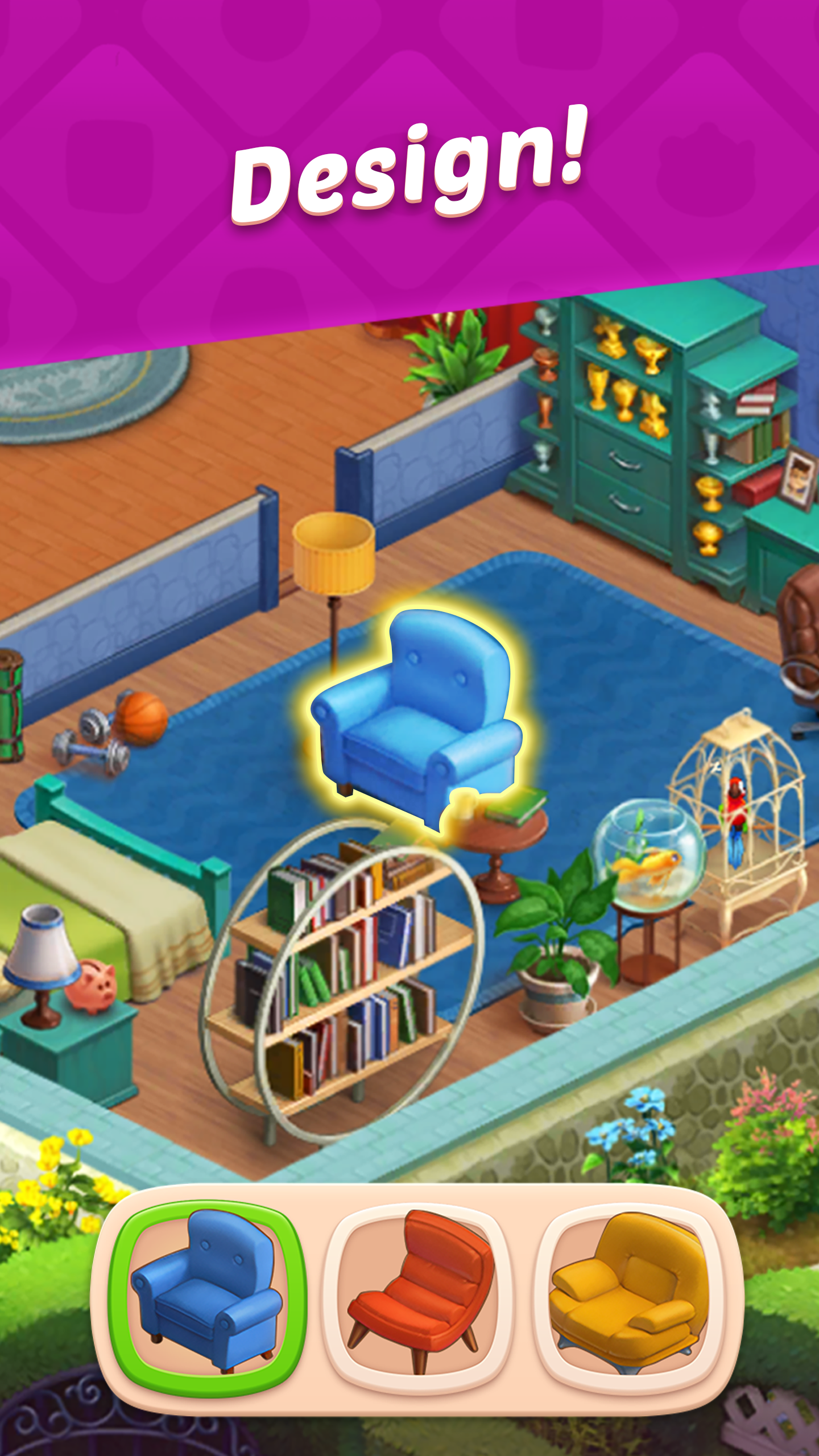 اسکرین شات 6 بازی هوم اسکیپ (homescapes)