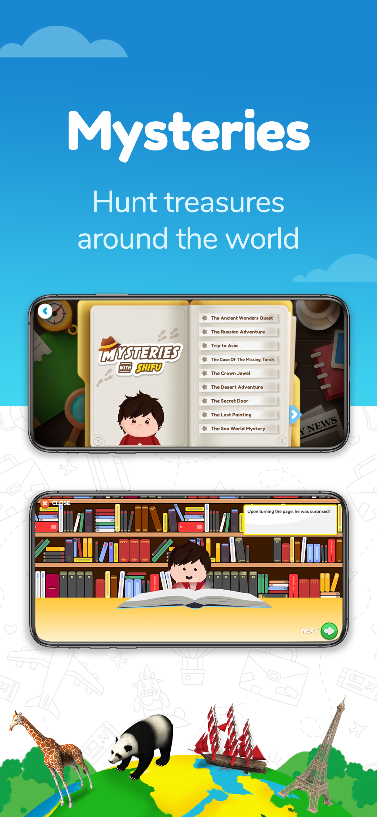 اسکرین شات 5 بازی Orboot Earth AR by PlayShifu
