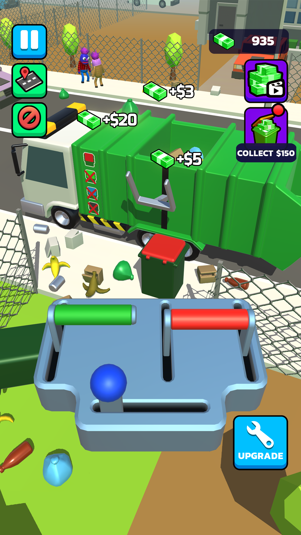 اسکرین شات 1 بازی Garbage Truck 3D