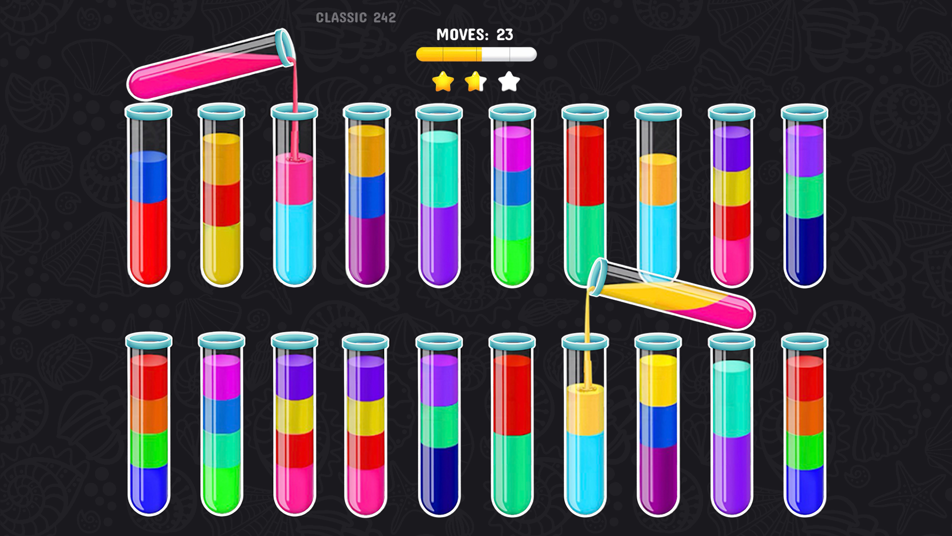اسکرین شات 1 بازی Color Water Sort Puzzle Games