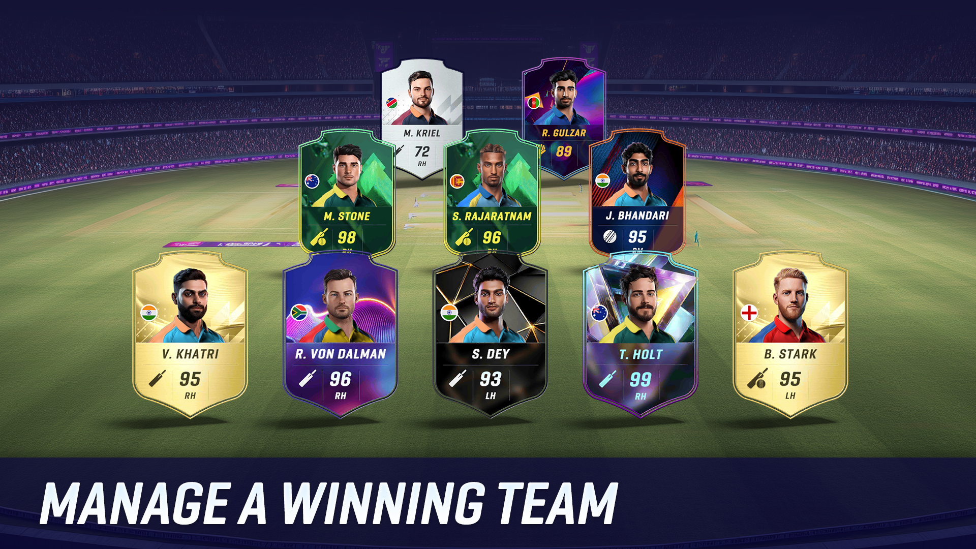 اسکرین شات 1 بازی Cricket Team Coach 26