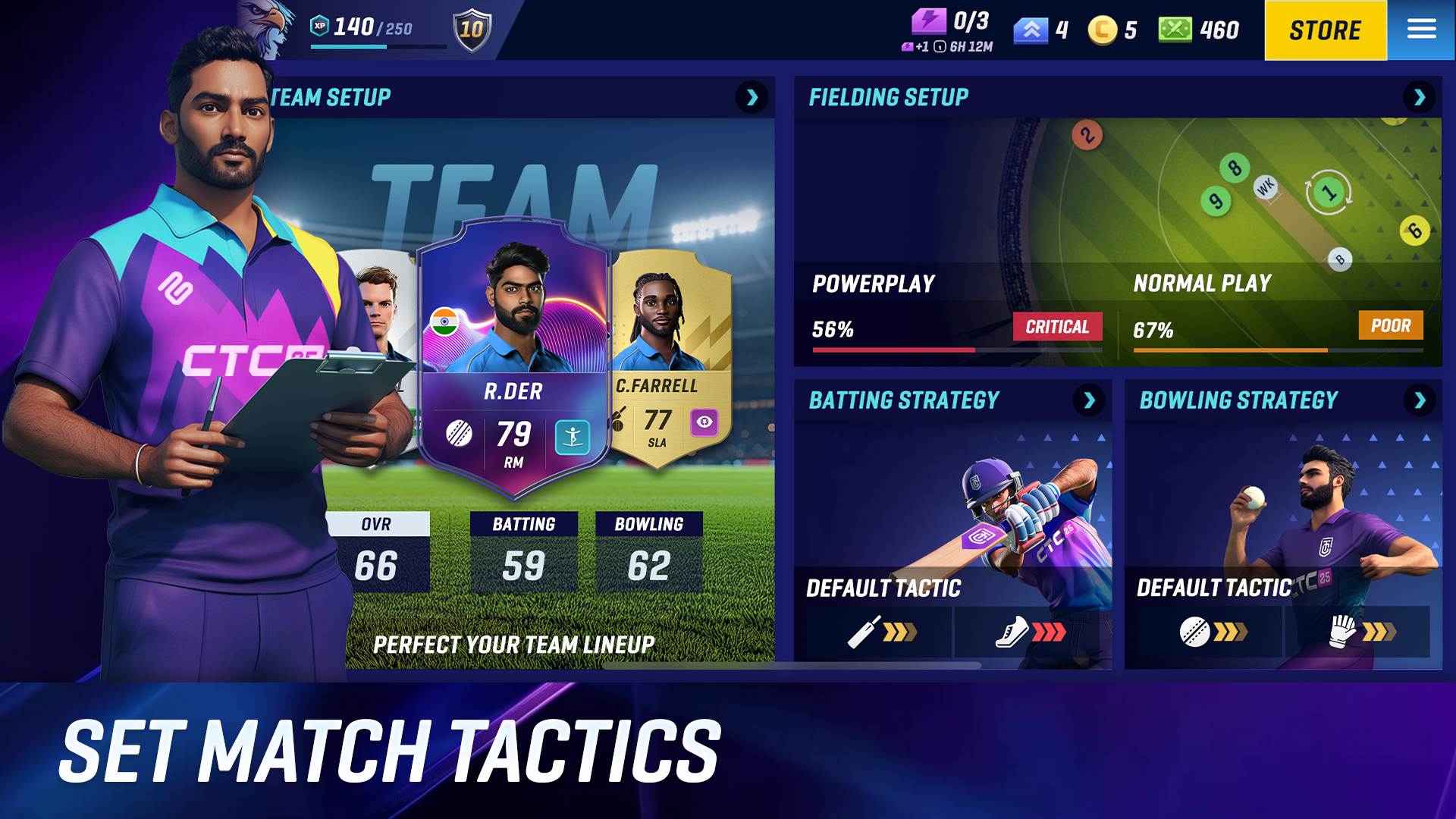 اسکرین شات 4 بازی Cricket Team Coach 26