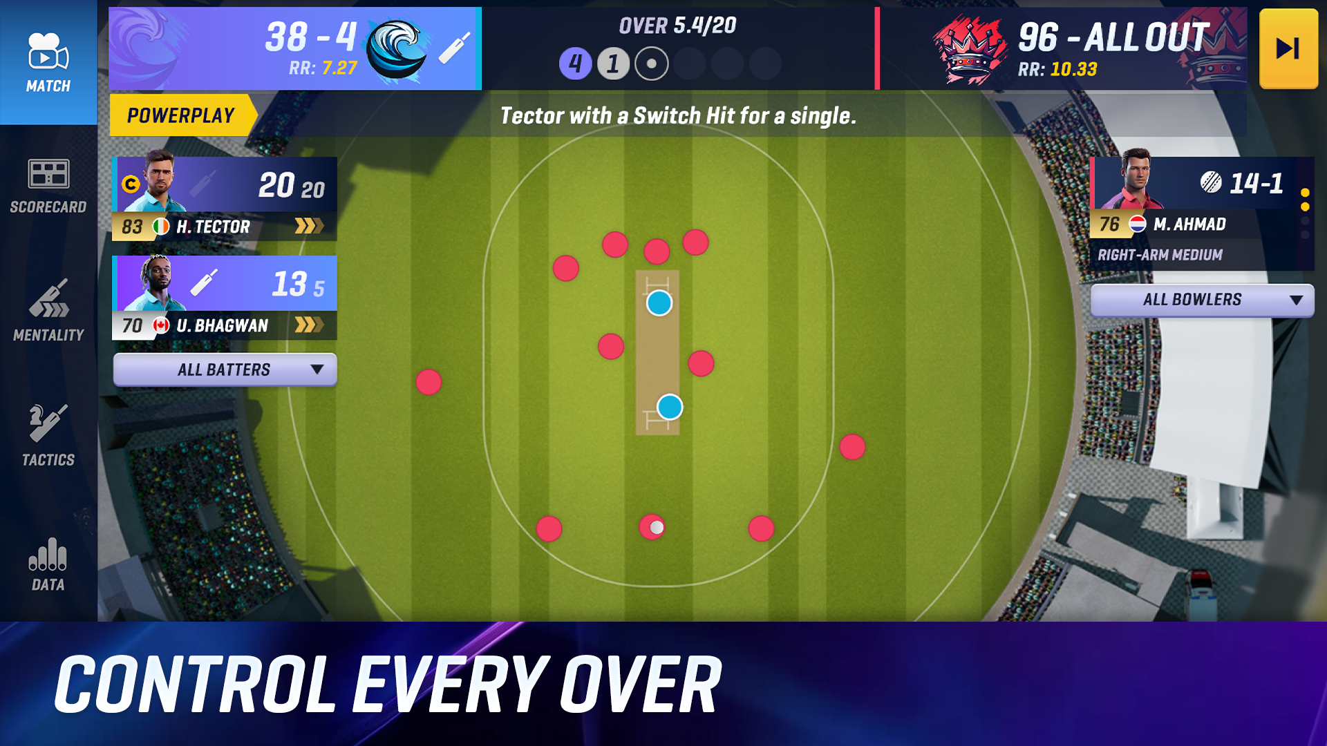 اسکرین شات 3 بازی Cricket Team Coach 26