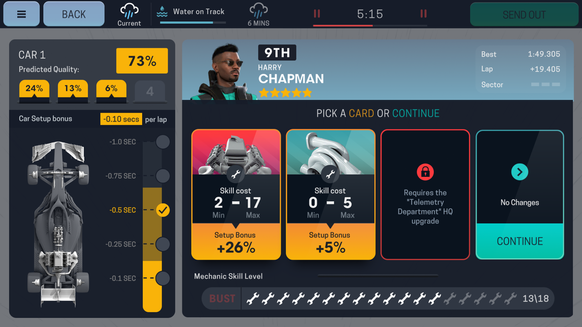 اسکرین شات 4 بازی Motorsport Manager Mobile 3