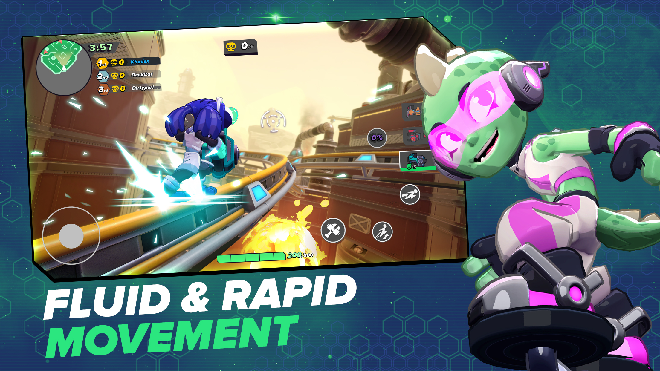 اسکرین شات 4 بازی Ratchet & Clank: Ranger Rumble
