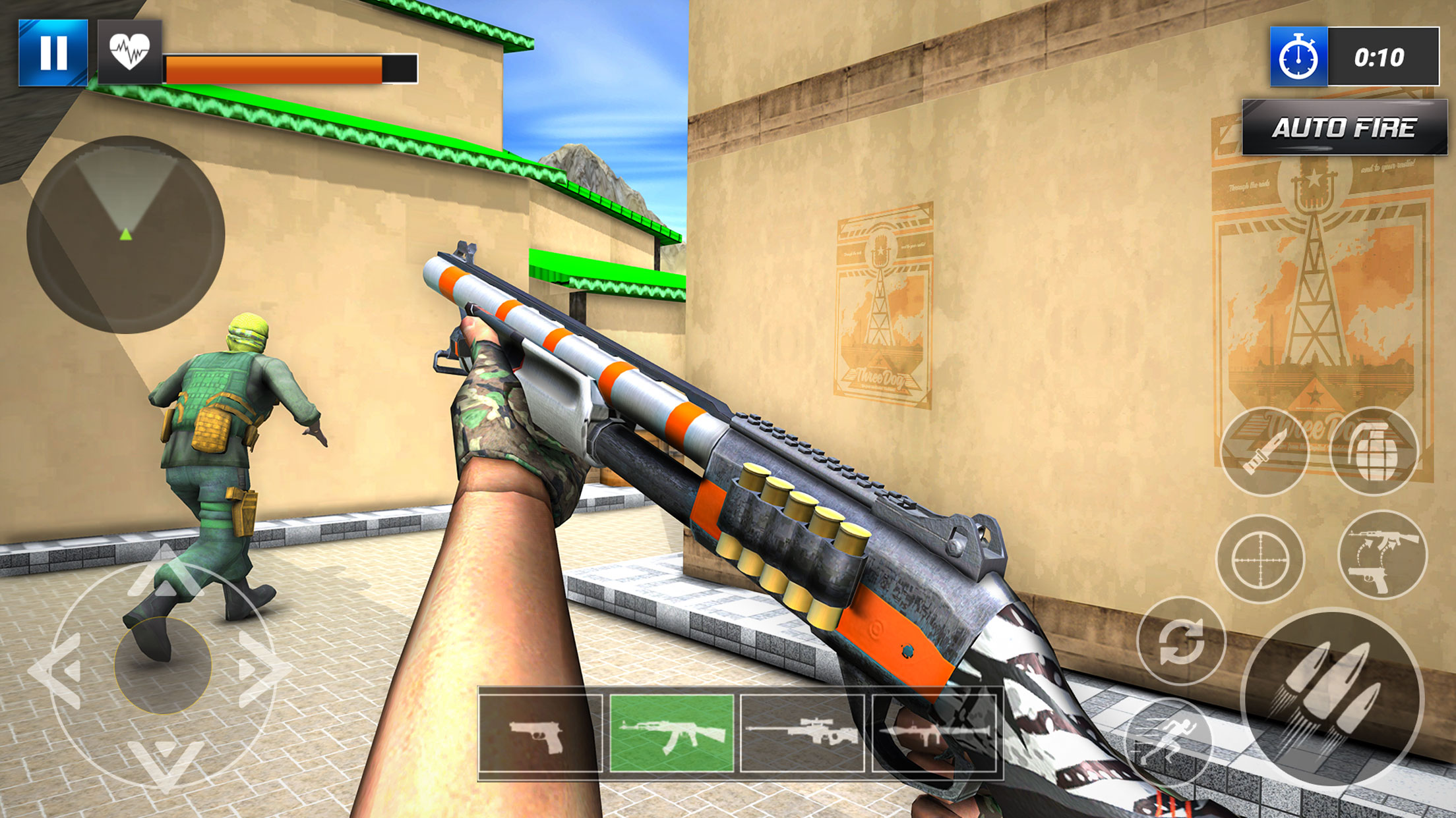 اسکرین شات 2 بازی FPS Shooting Game - Gun War