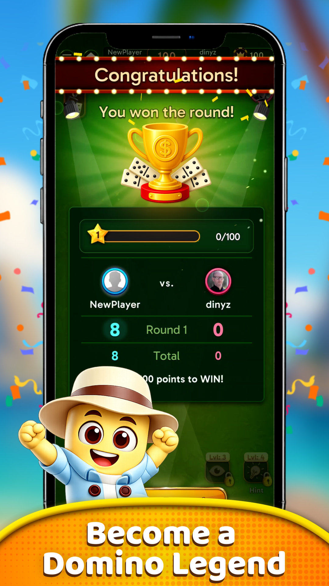 اسکرین شات 1 بازی Domino Legends: Classic Game