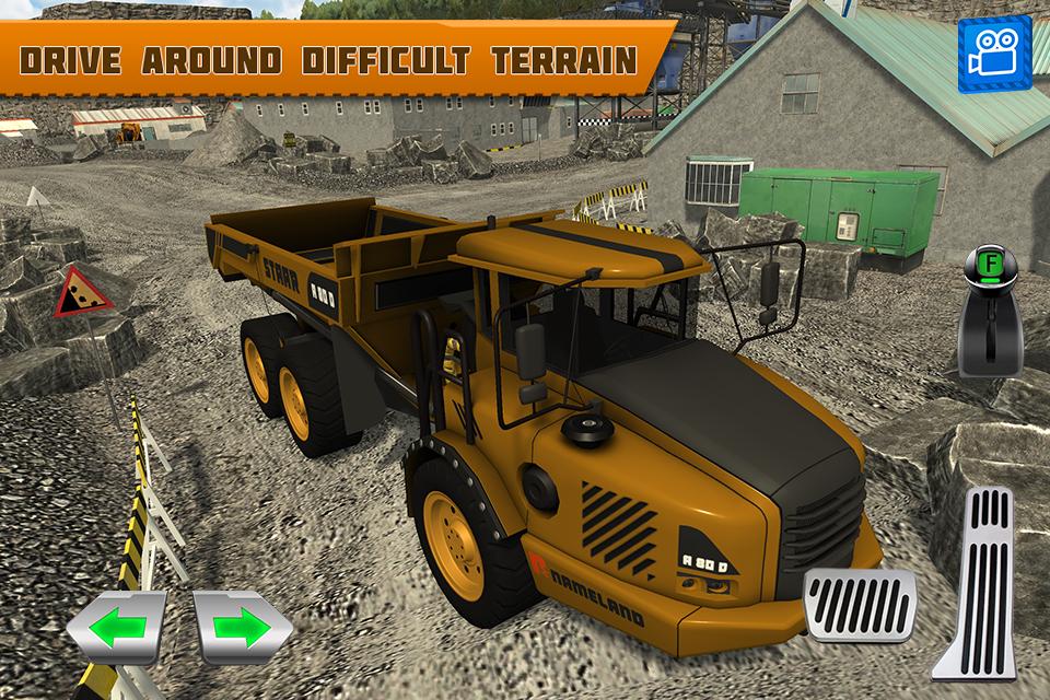اسکرین شات 4 بازی Quarry Driver 3: Giant Trucks