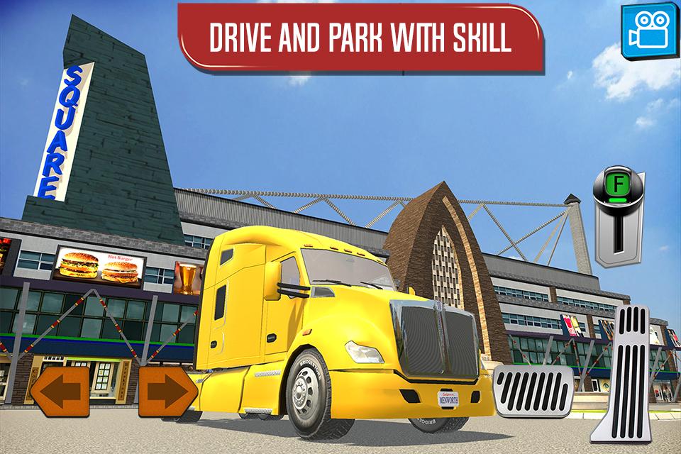 اسکرین شات 3 بازی Delivery Truck Driver Sim