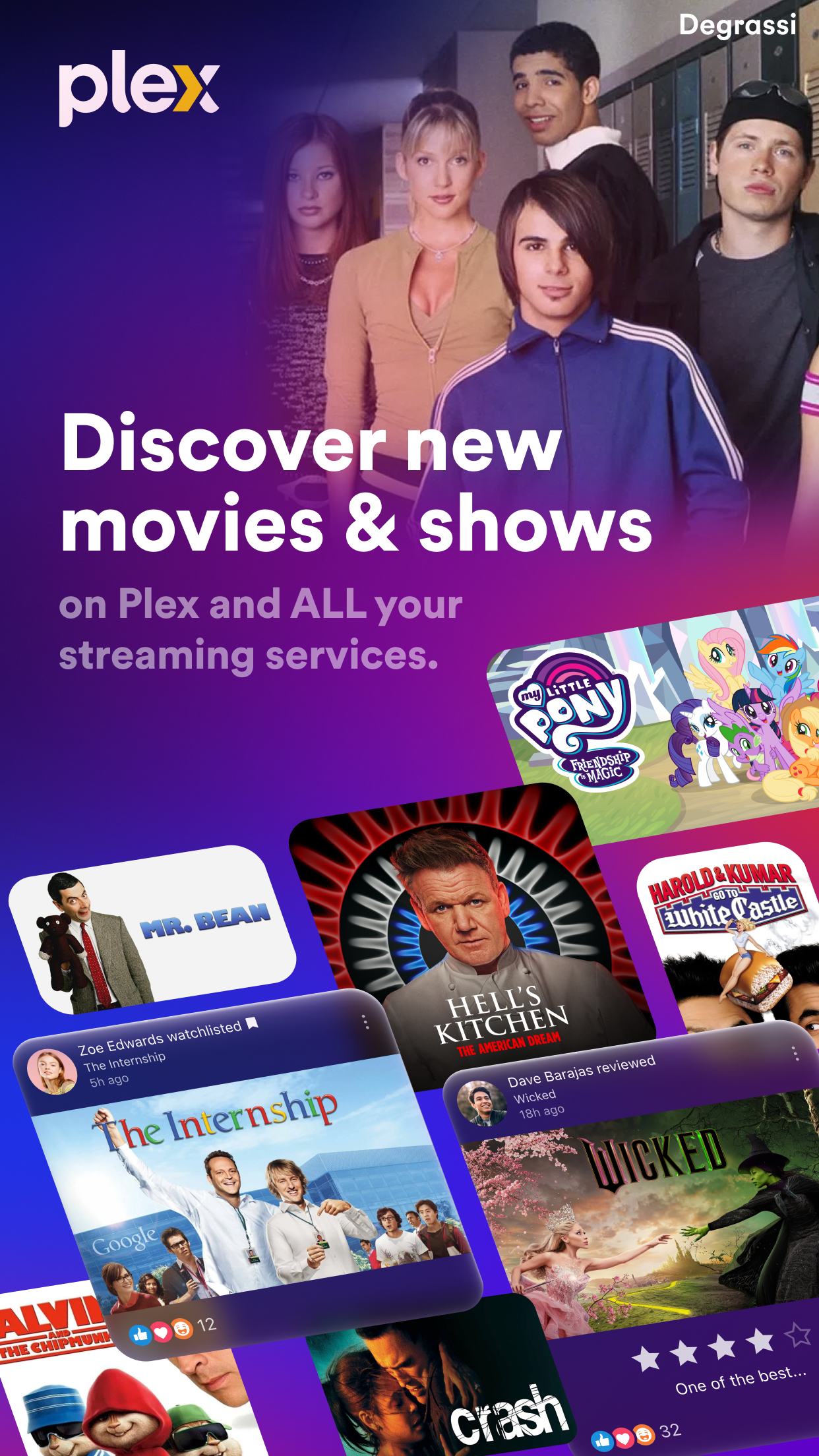 اسکرین شات 1 برنامه Plex: Stream Movies & TV