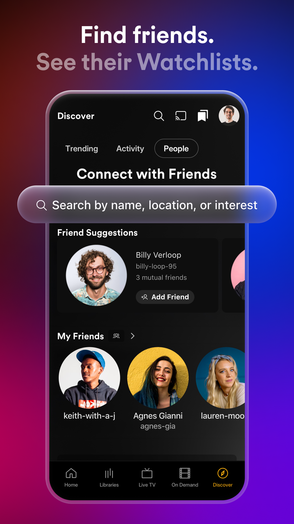 اسکرین شات 5 برنامه Plex: Find Movies & TV Shows