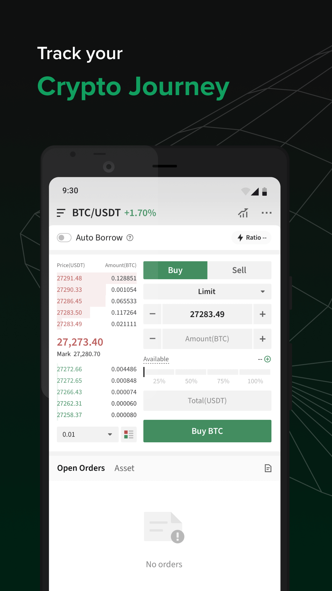 اسکرین شات 6 برنامه Poloniex Crypto Exchange