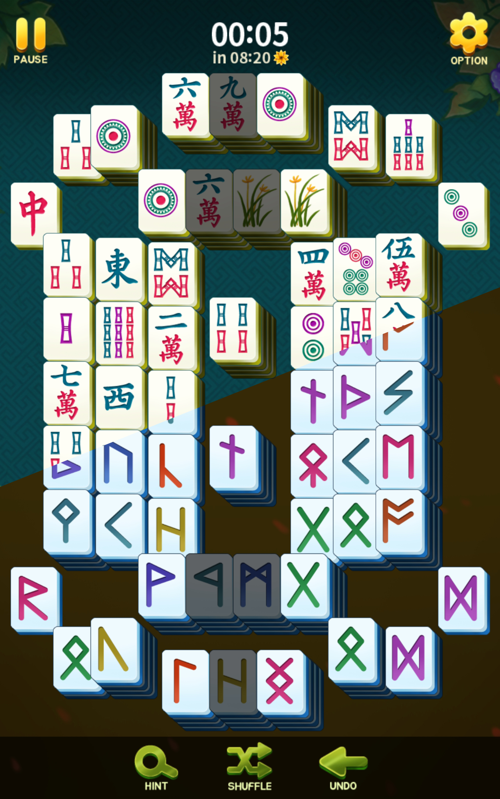 اسکرین شات 2 بازی Mahjong Blossom Solitaire