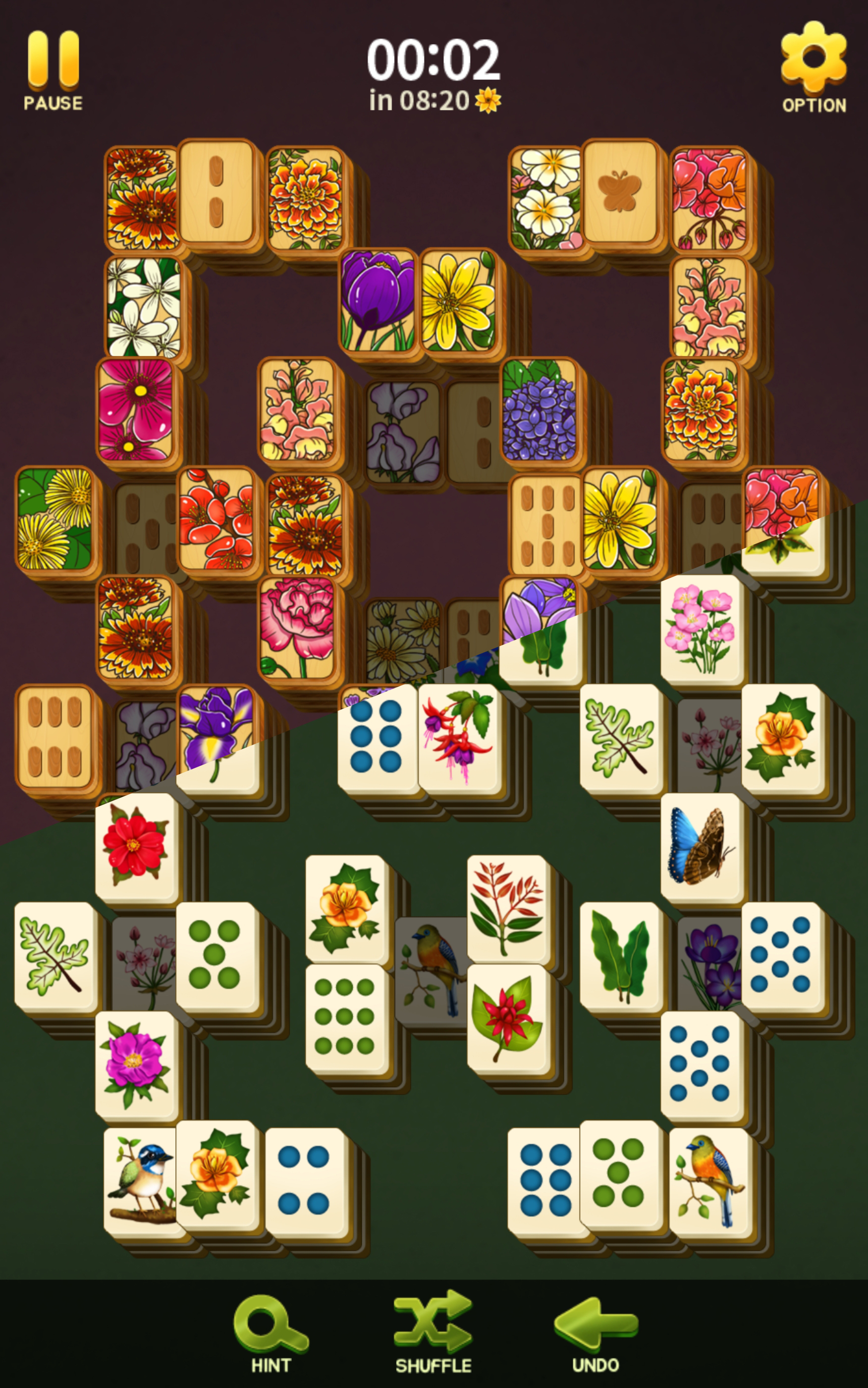 اسکرین شات 3 بازی Mahjong Blossom Solitaire