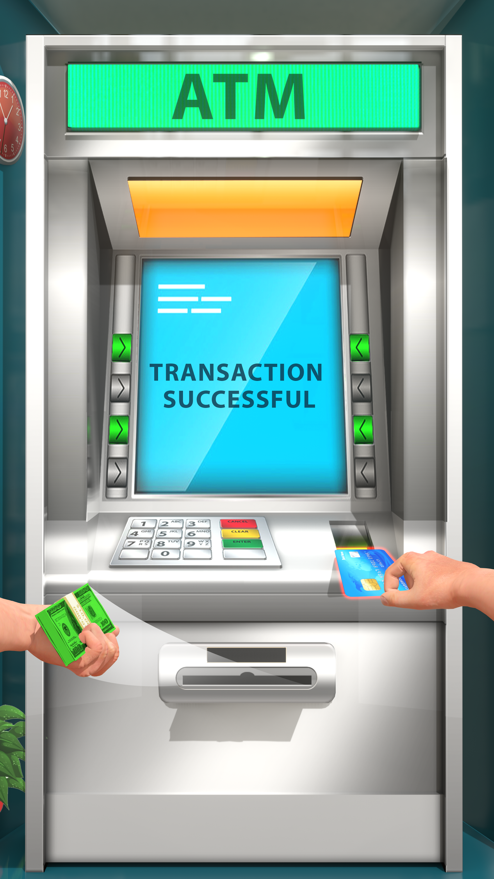 اسکرین شات 1 بازی Bank ATM Machine Simulator