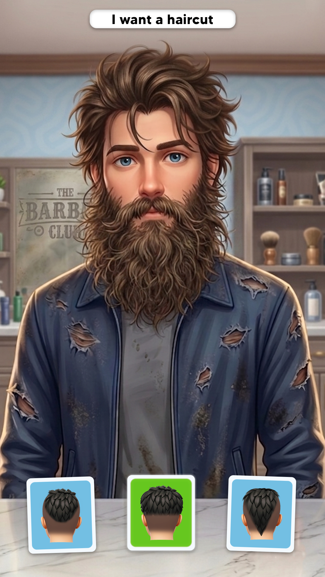 اسکرین شات 3 بازی Hair Cutting: Barber Shop Game