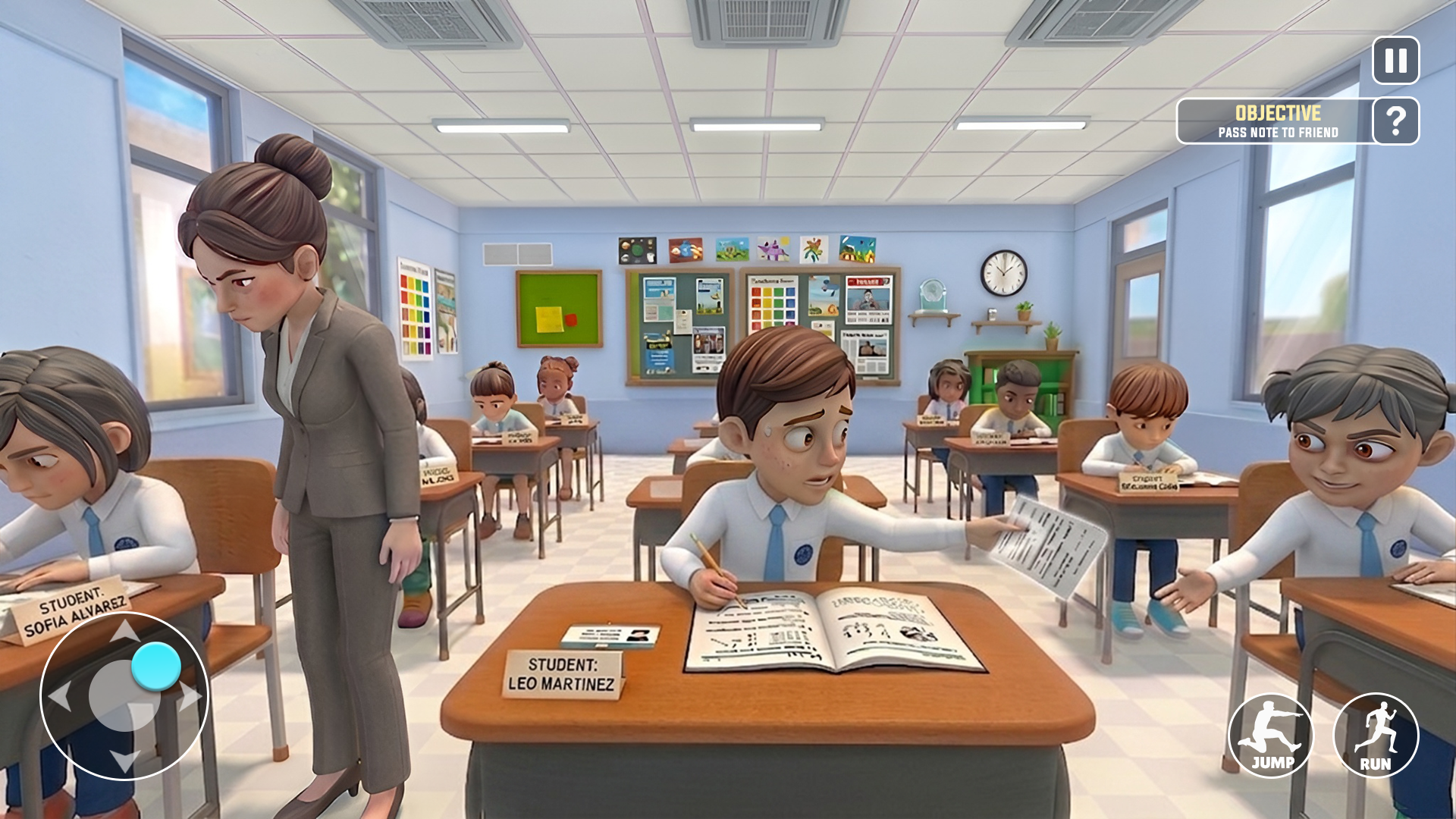 اسکرین شات 1 بازی High School Games: School Life