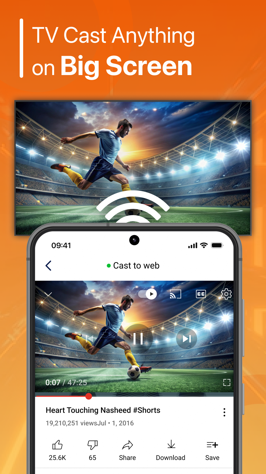 اسکرین شات 5 برنامه Projector - HD Video Mirroring