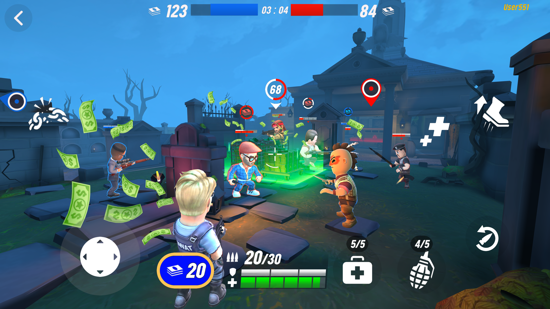 اسکرین شات 8 بازی Trooper Shooter: 5v5 Co-op TPS