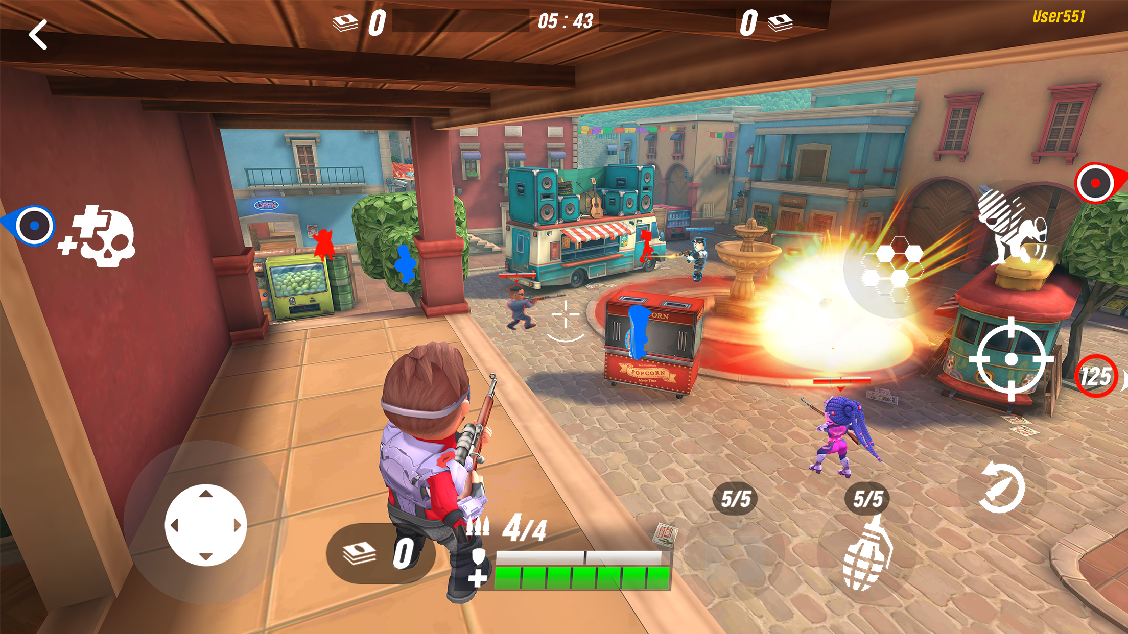 اسکرین شات 4 بازی Trooper Shooter: 5v5 Co-op TPS