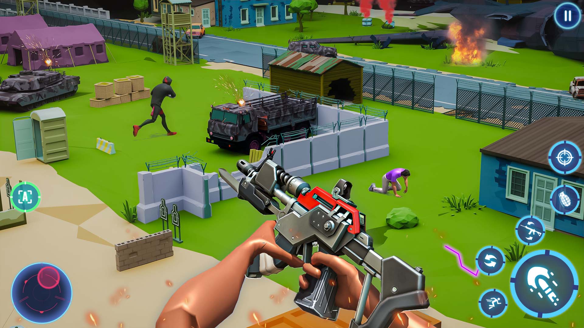 اسکرین شات 3 بازی Fort Battle Squad FPS Shooting