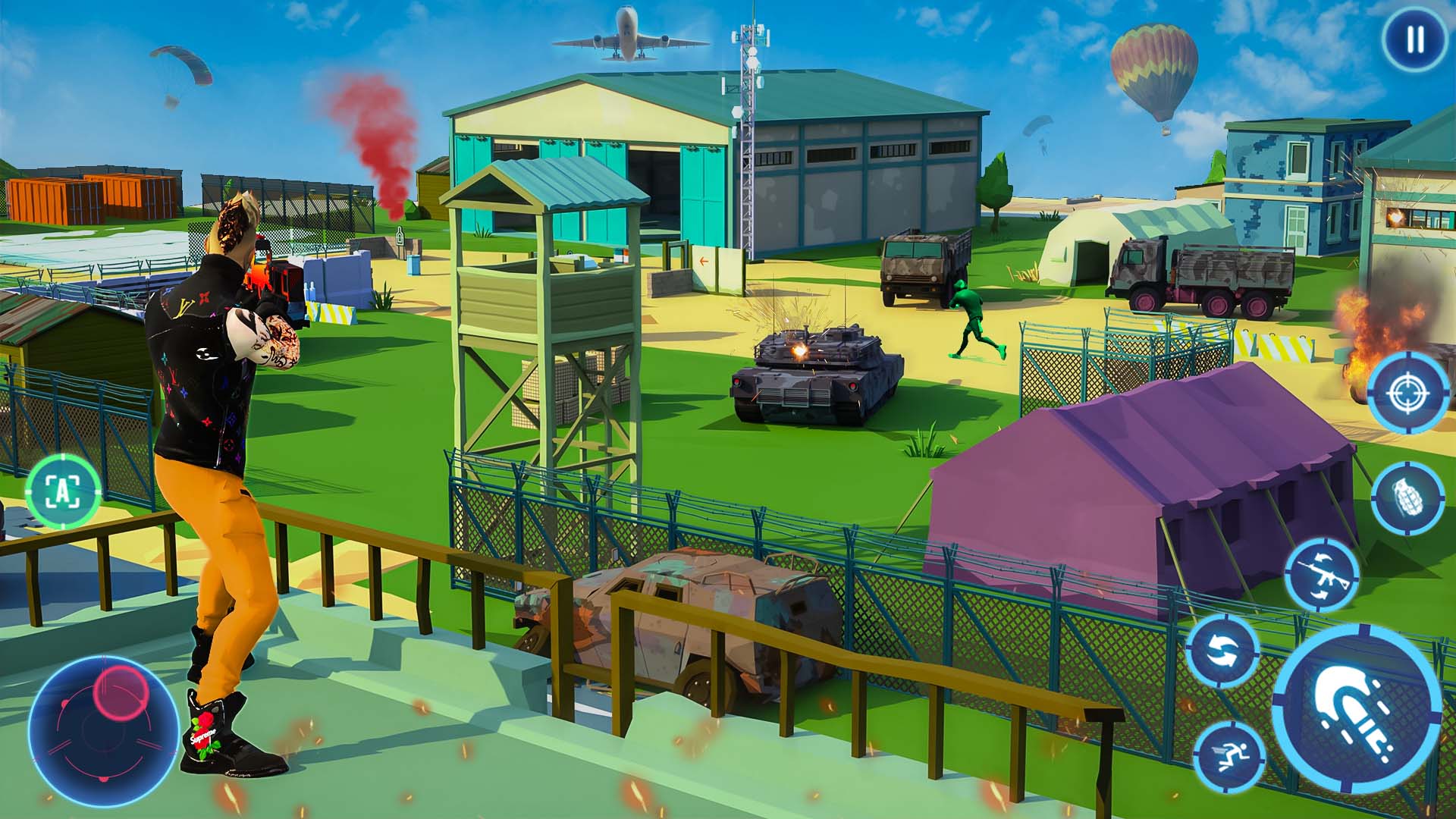 اسکرین شات 1 بازی Fort Battle Squad FPS Shooting