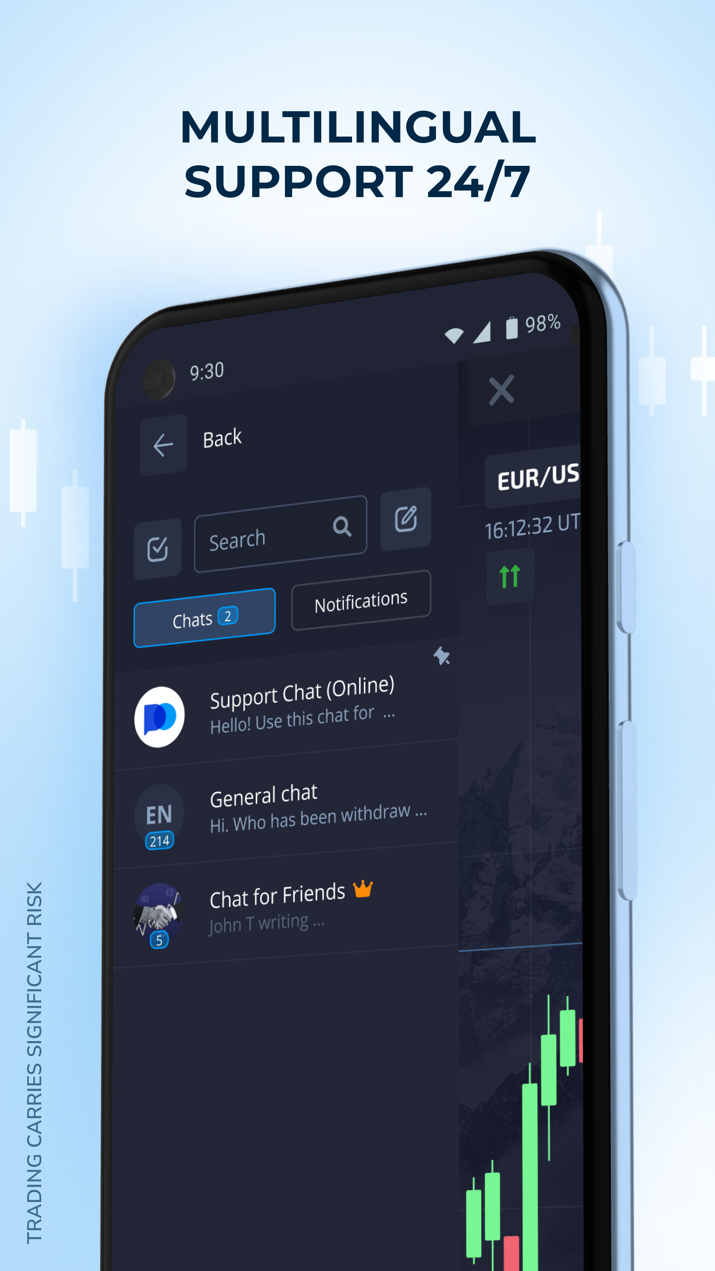 اسکرین شات 3 برنامه Pocket Option