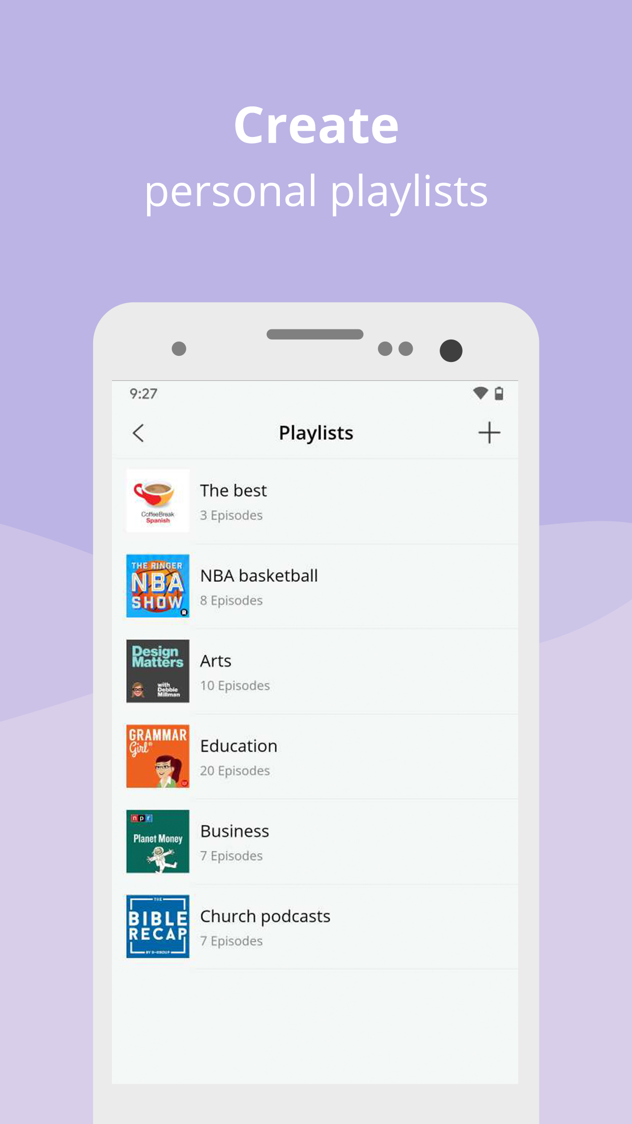 اسکرین شات 5 برنامه Podcast Player App - Podbean