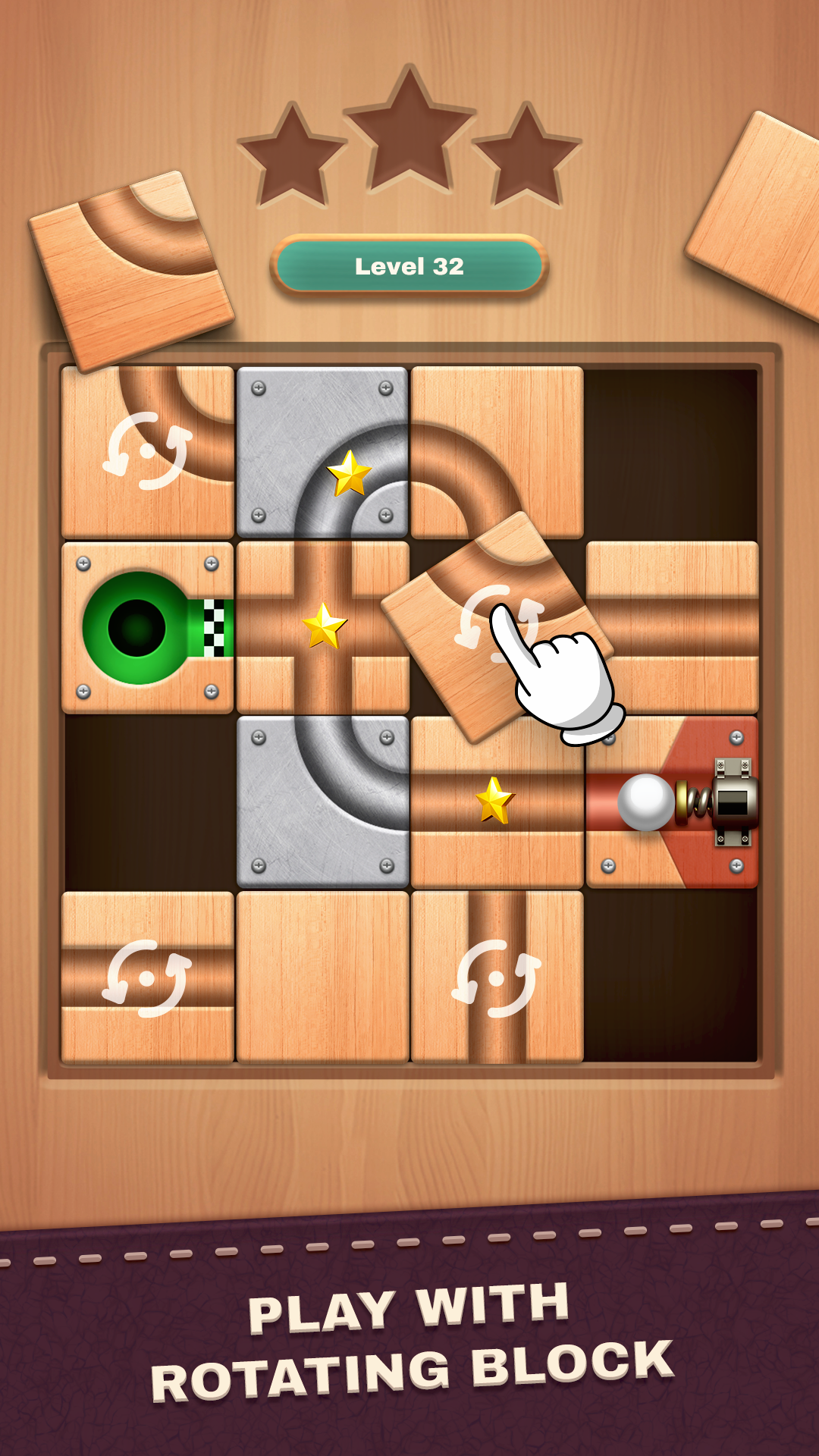 اسکرین شات 3 بازی Unblock Ball - Block Puzzle Ga