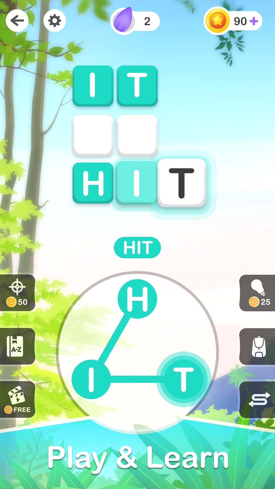 اسکرین شات 1 بازی Word Link - Puzzle Games