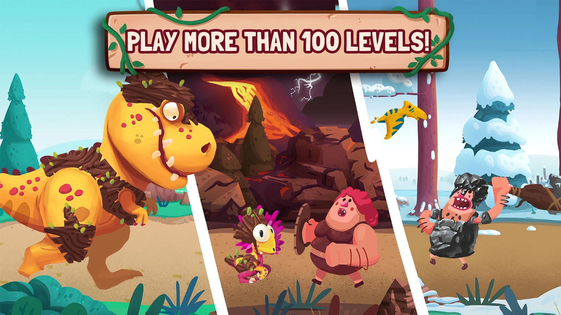 اسکرین شات 4 بازی Dino Bash: Dinosaur Battle