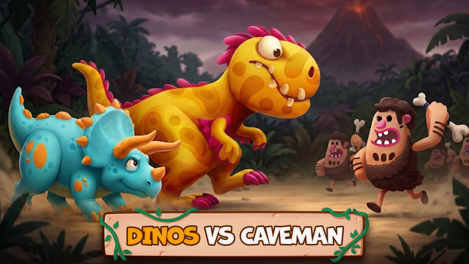 اسکرین شات 1 بازی Dino Bash: Dinosaur Battle
