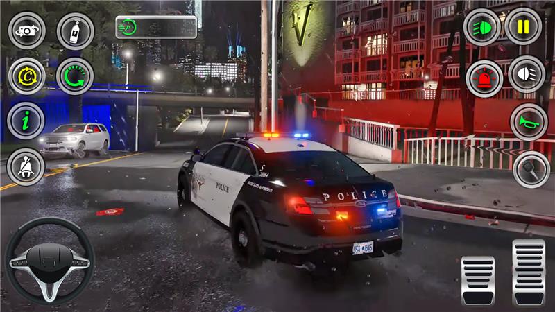 اسکرین شات 5 بازی Police Car simulator Cop Games