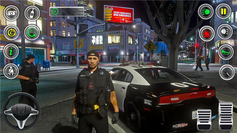 اسکرین شات 3 بازی Police Car simulator Cop Games