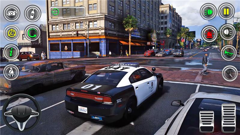 اسکرین شات 4 بازی Police Car simulator Cop Games
