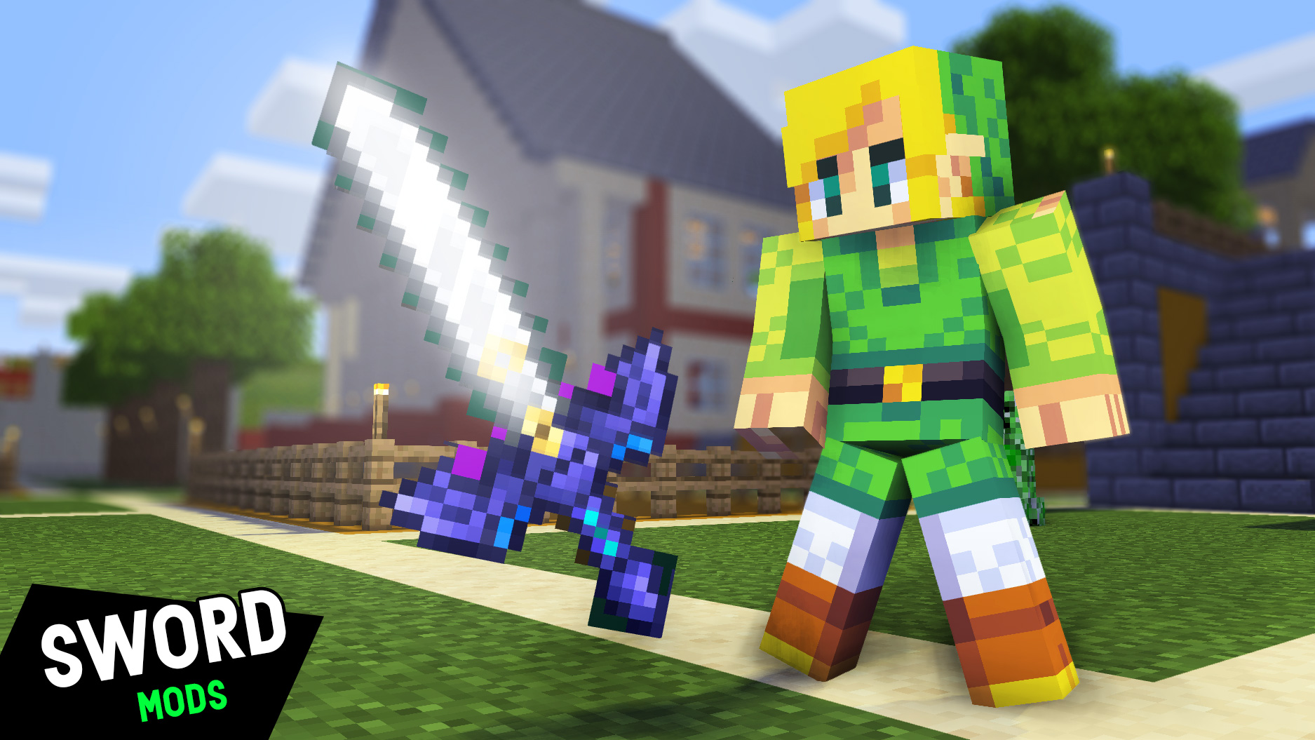 اسکرین شات 2 برنامه EPIC Sword Mod Minecraft