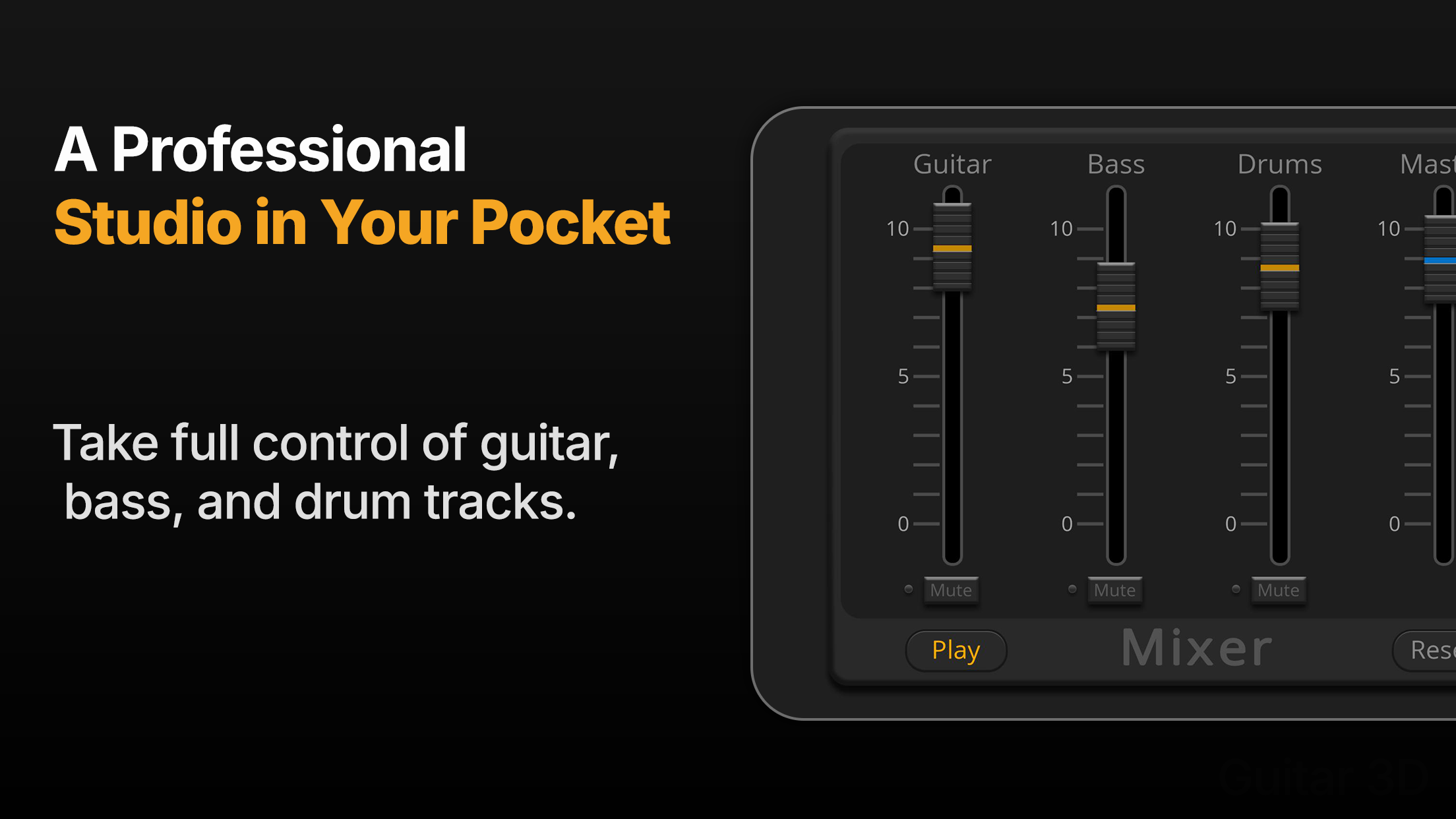 اسکرین شات 5 برنامه Guitar 3D Studio