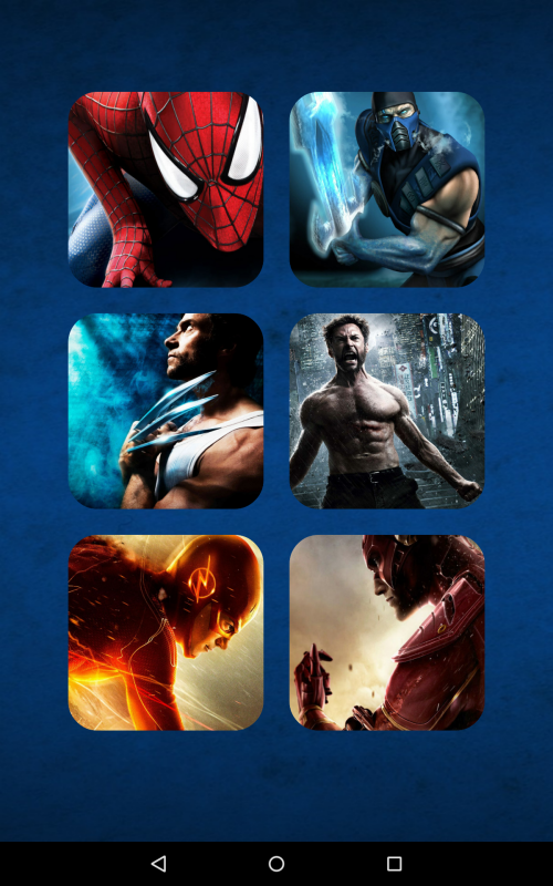 اسکرین شات 2 بازی بازی پازل های قهرمانان | بازی فکری