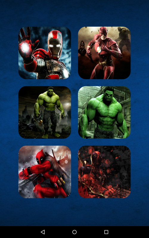 اسکرین شات 3 بازی بازی پازل های قهرمانان | بازی فکری