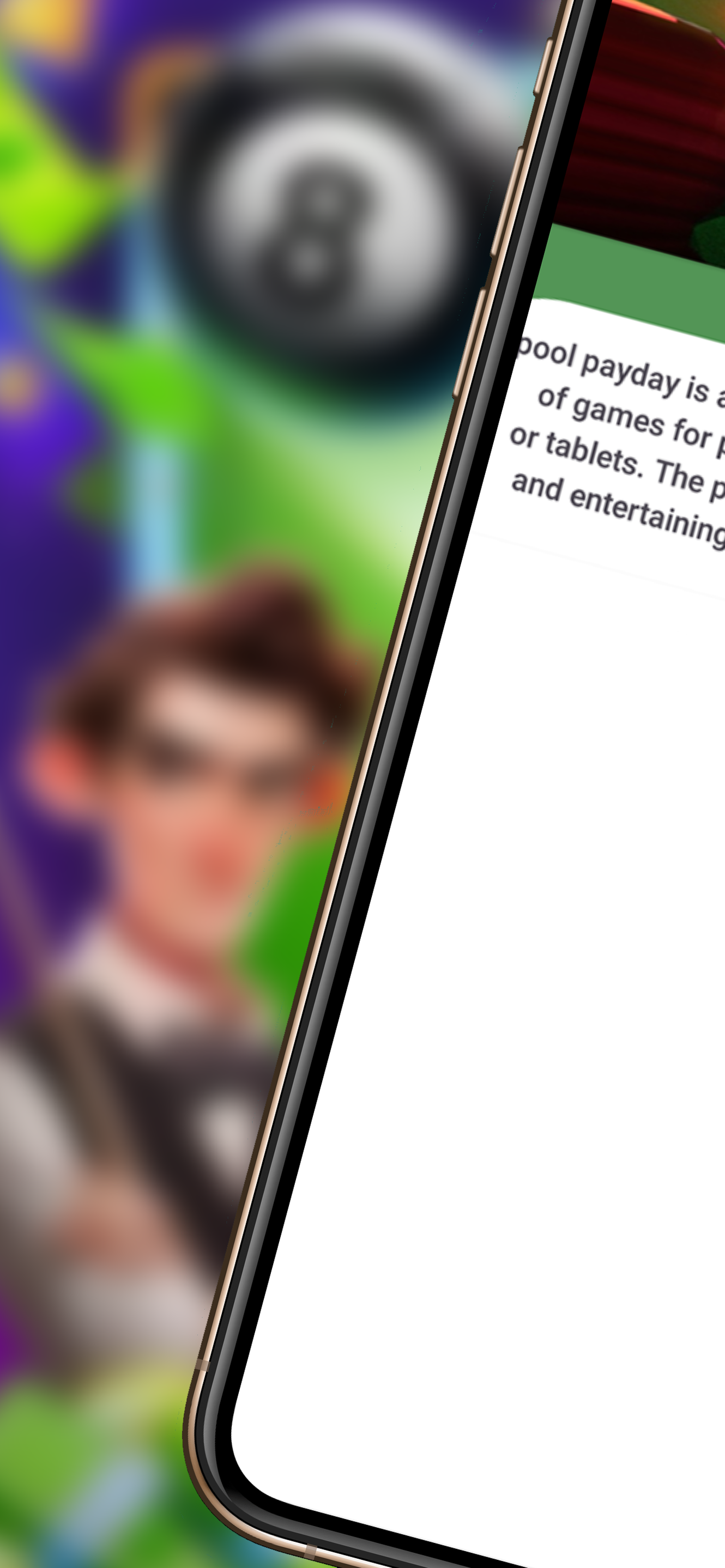 اسکرین شات 1 برنامه Pool-Payday Real Money: guia