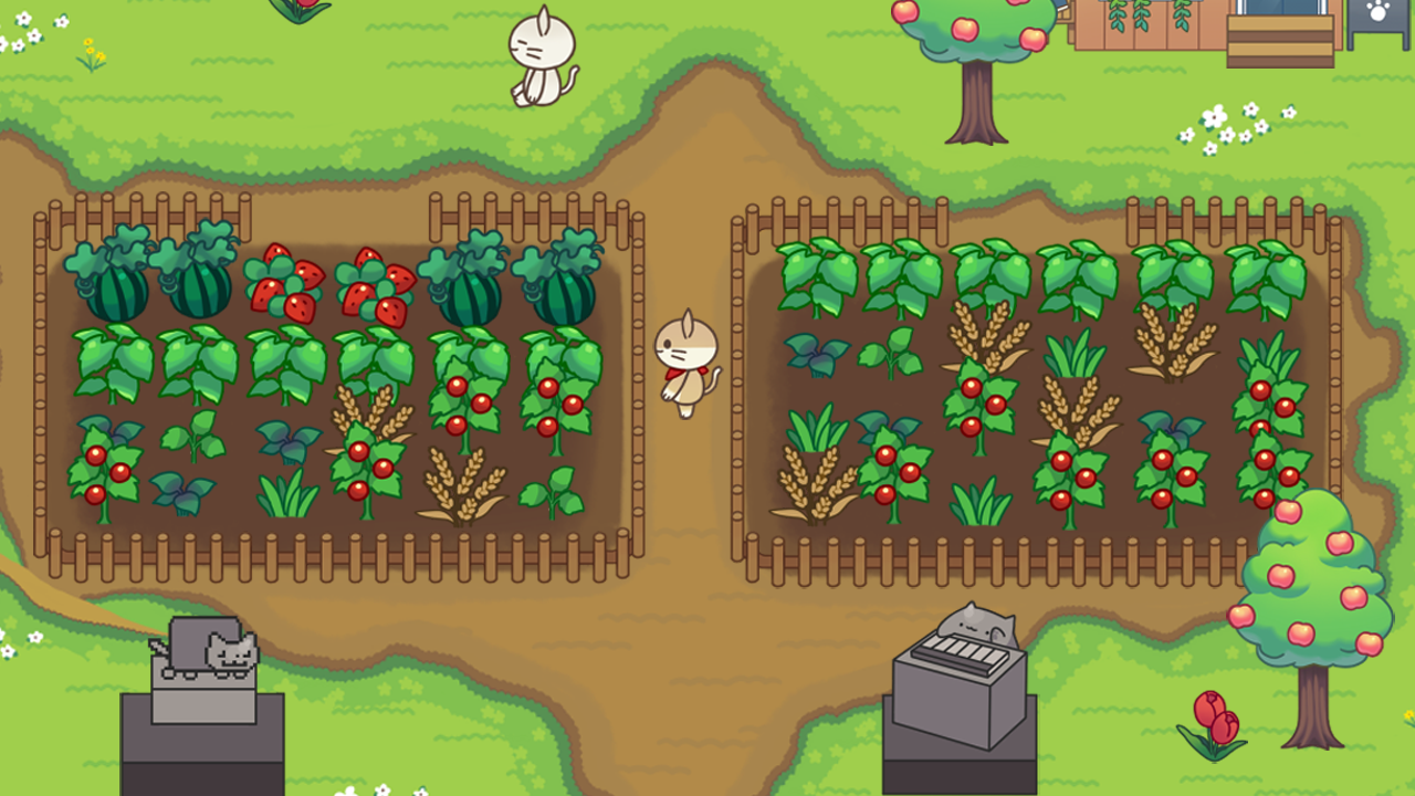 اسکرین شات 3 بازی Cat Forest - Healing Camp