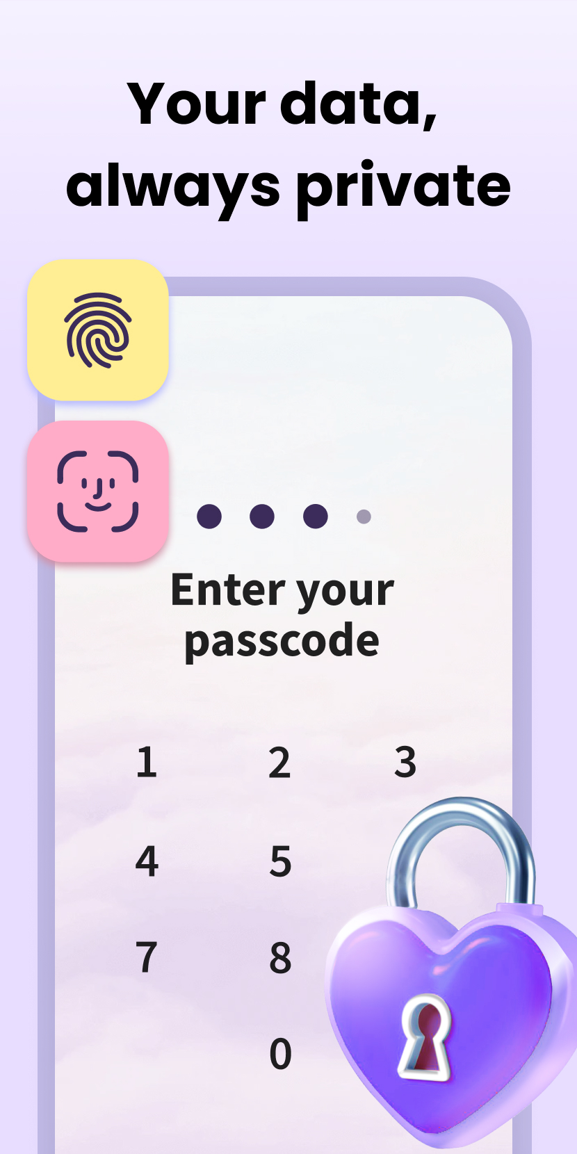 اسکرین شات 6 برنامه Period Calendar Period Tracker