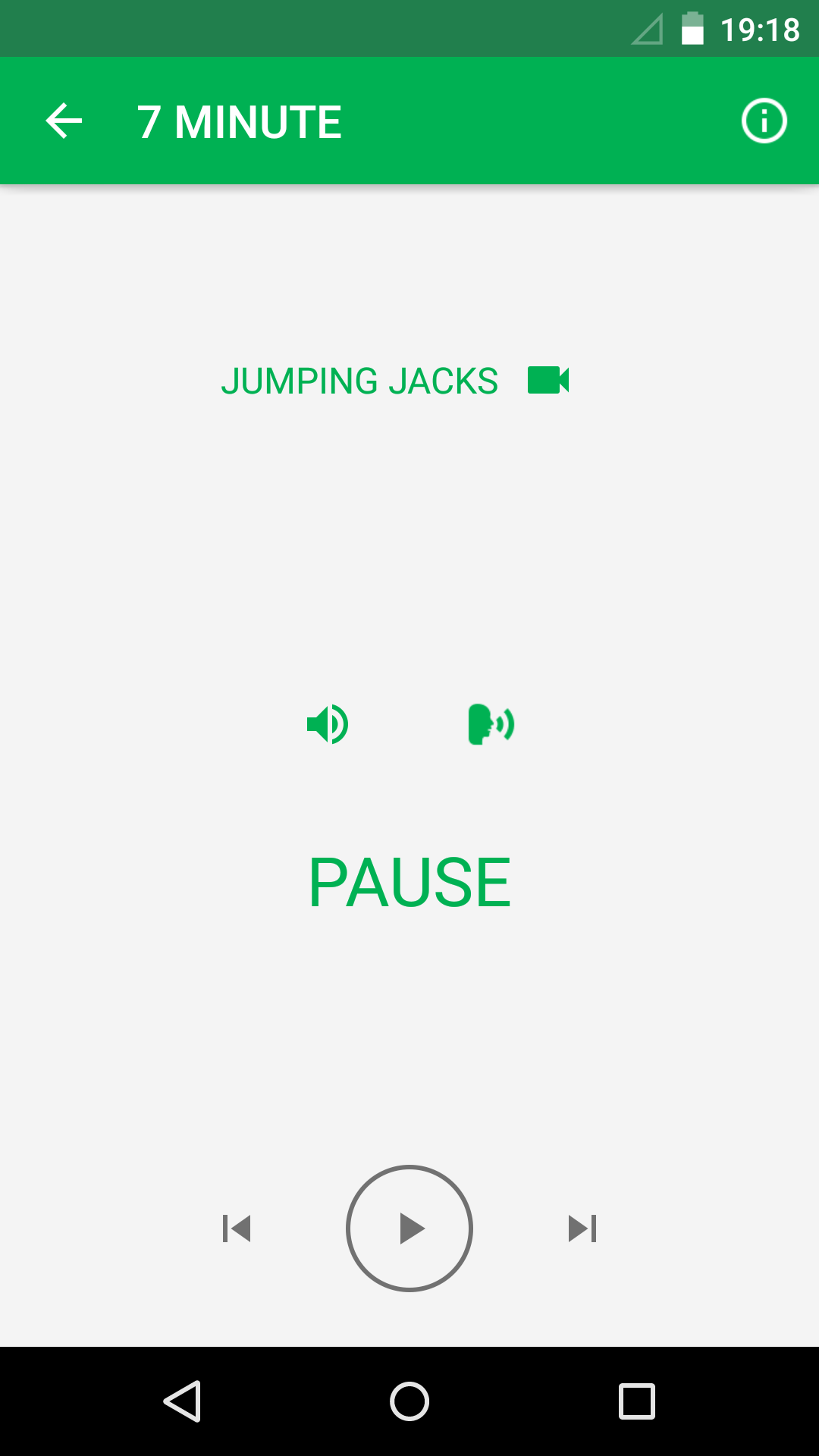 اسکرین شات 5 برنامه 7 Minute Workout