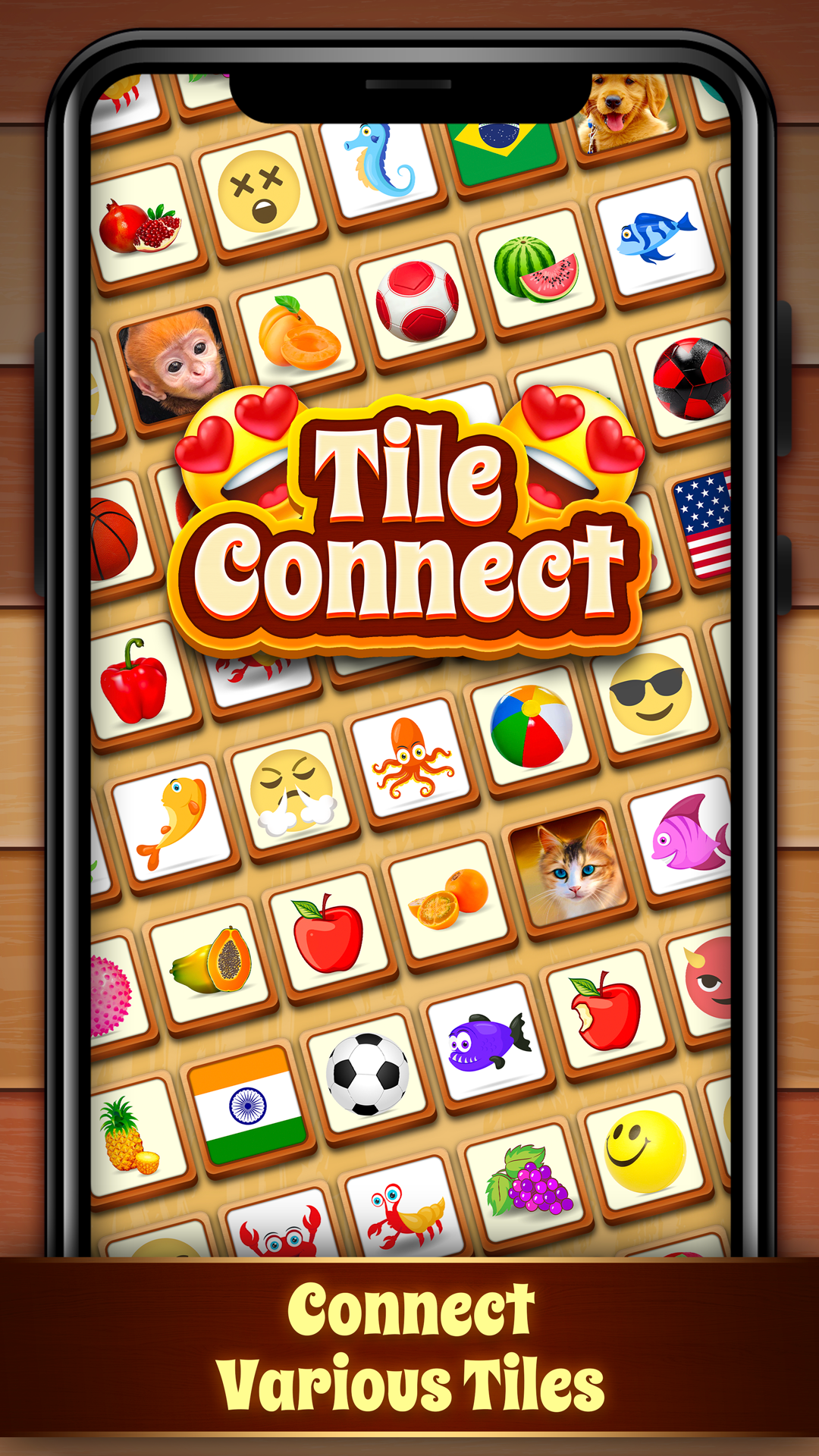 اسکرین شات 1 بازی Tile Connect Onet Match Puzzle