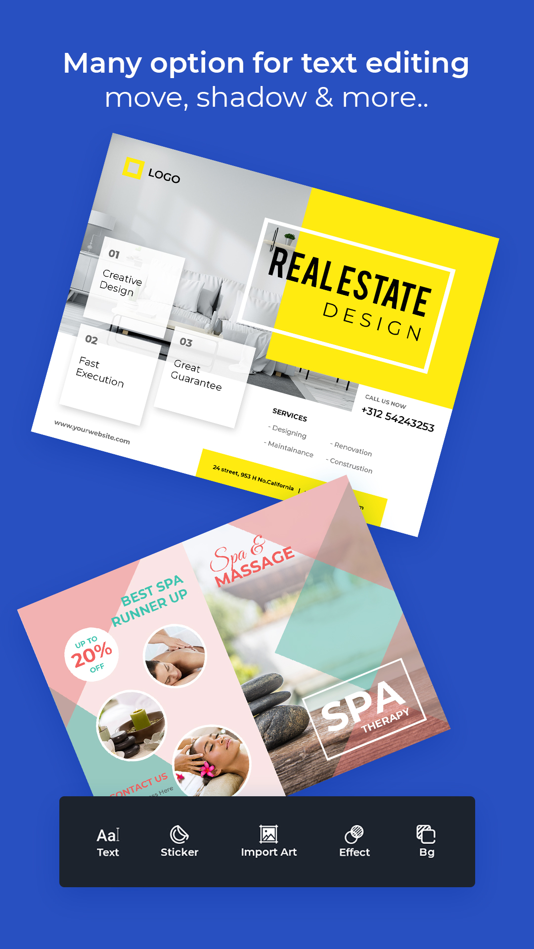 اسکرین شات 3 برنامه Brochure Maker : Catalog Maker