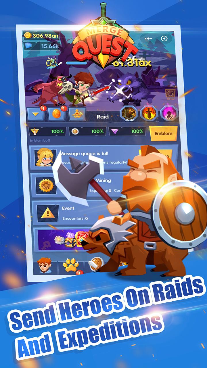 اسکرین شات 6 بازی Merge Quest